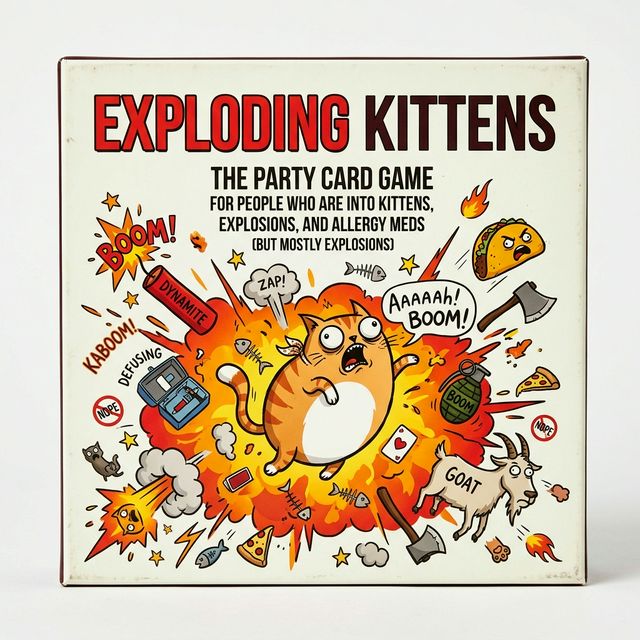 Exploding Kittens: Para a Galera